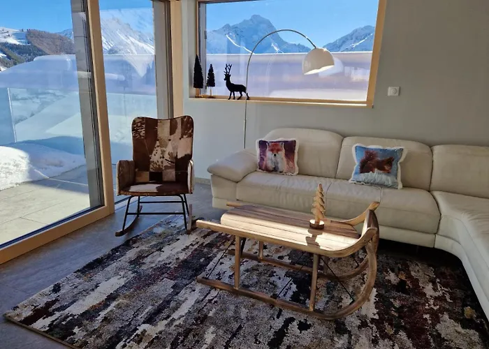 Апартаменты Le 4 Ле дез Альп