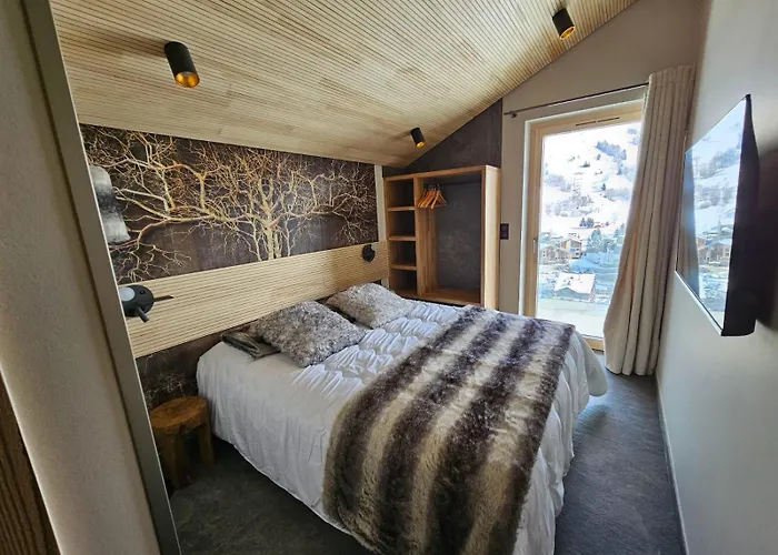 Апартаменты Le 4 Ле дез Альп